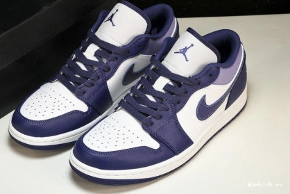 1 Purple “Covered Jordan Tones” Low 1030